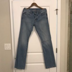 Abercrombie & Fitch Button Fly Jeans 31 X 36